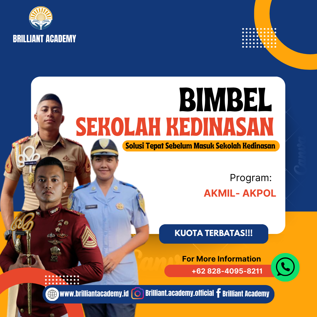 Bimbel Sekolah Kedinasan Terdekat Bali – Briliant Academy