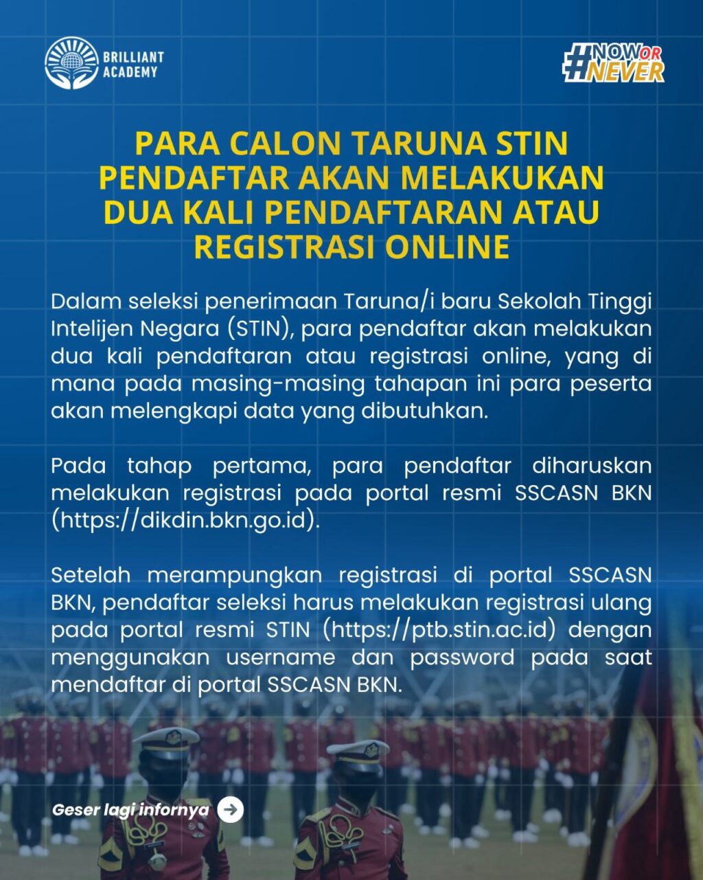 Instagram post from brilliant_academy29. This post is in position 1.