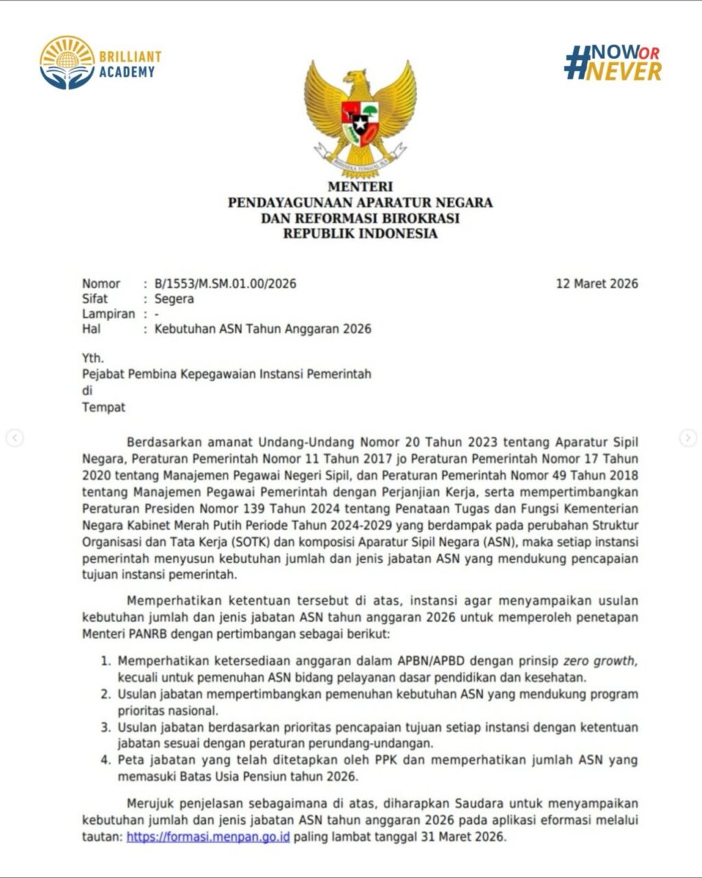 Instagram post from brilliant_academy29. This post is in position 1.